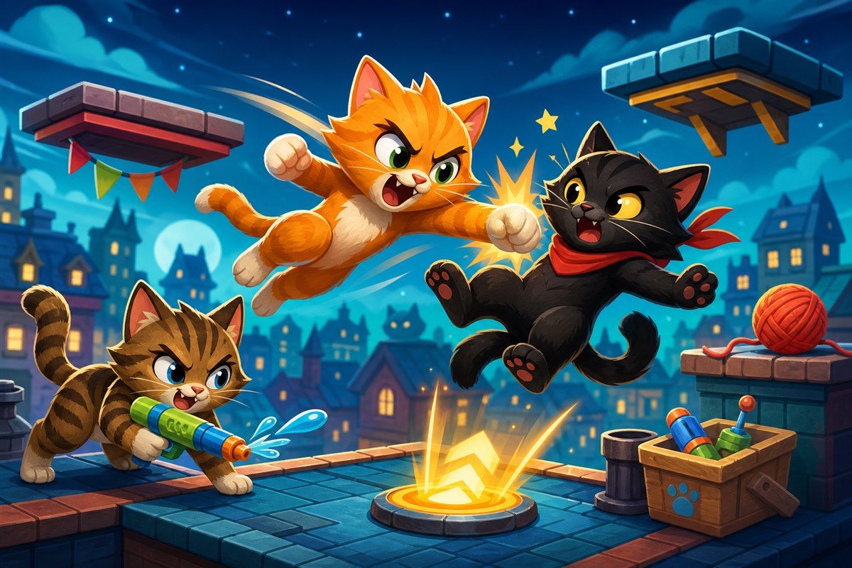 Fighting Cats